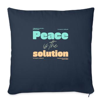 Mental Health - Sofa pillowcase 17,3'' x 17,3'' (45 x 45 cm) - navy - Front