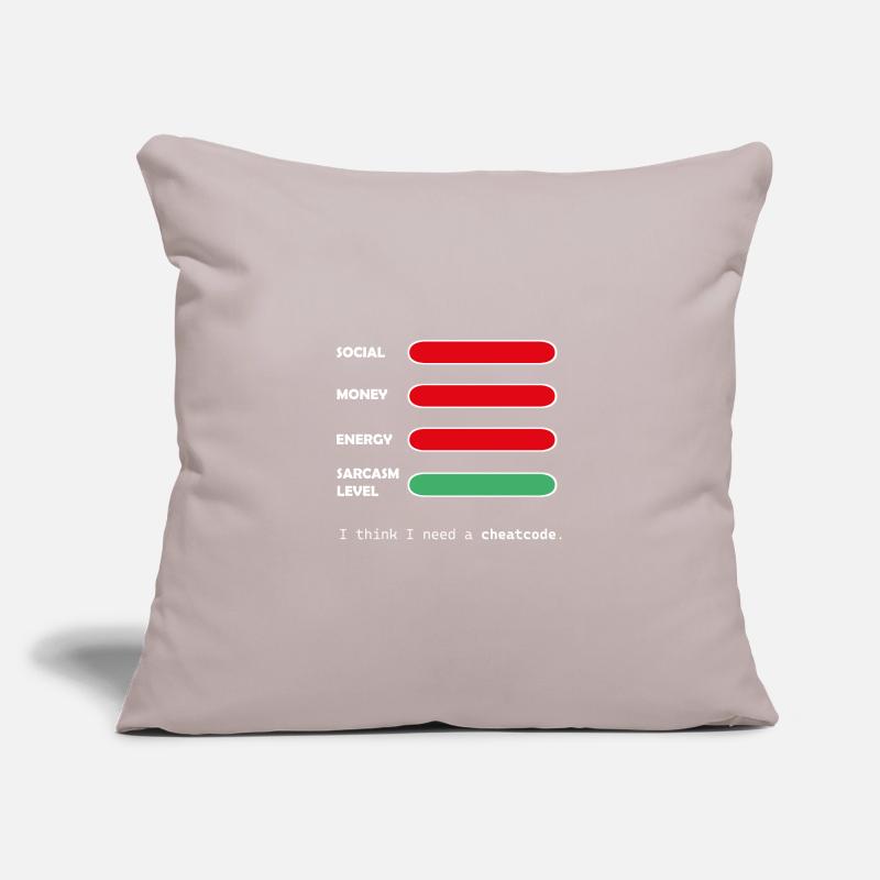 I think I need a cheatcode. Housse de coussin décorative 45 x 45 cm