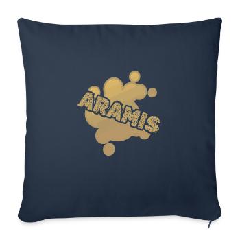 Bébé Aramis - Housse de coussin décorative 45 x 45 cm - bleu marine - Devant