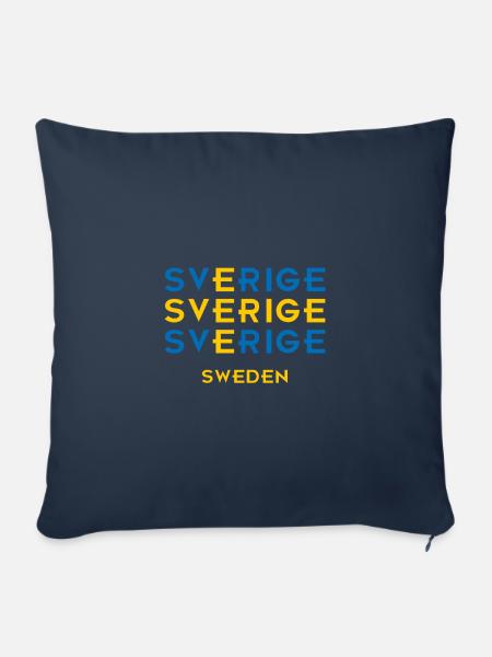 Schweden - Sofakissenbezug 45 x 45 cm - Navy