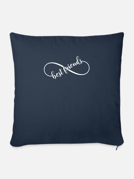 Best Friends - Sofakissenbezug 45 x 45 cm - Navy
