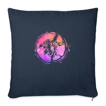 Judo - Sofa pillowcase 17,3'' x 17,3'' (45 x 45 cm) - navy - Front