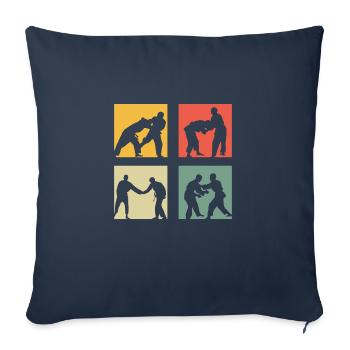 Judo - Sofa pillowcase 17,3'' x 17,3'' (45 x 45 cm) - navy - Front