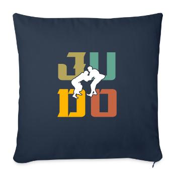 Judo - Sofa pillowcase 17,3'' x 17,3'' (45 x 45 cm) - navy - Front