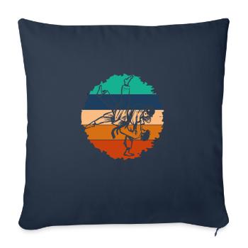 Judo - Sofa pillowcase 17,3'' x 17,3'' (45 x 45 cm) - navy - Front