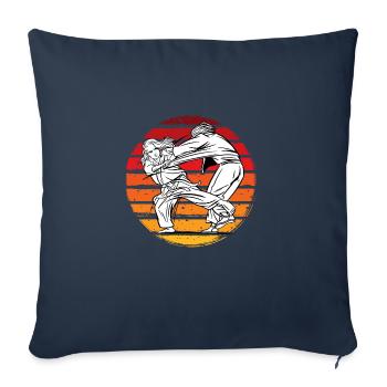 Judo - Sofa pillowcase 17,3'' x 17,3'' (45 x 45 cm) - navy - Front