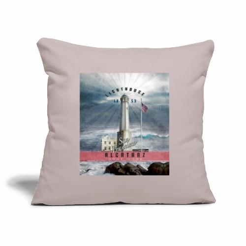 Alcatraz Lighthouse - Textiles and Gift Products - Sohvatyynyn päällinen 45 x 45 cm
