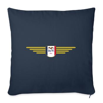 Iowa Fan T-Shirt – Your State! - Sofa pillowcase 17,3'' x 17,3'' (45 x 45 cm) - navy - Front