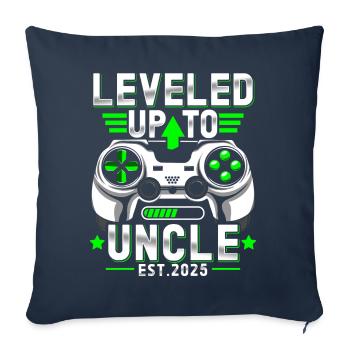 Ascended to Uncle 2025 - Sofa pillowcase 17,3'' x 17,3'' (45 x 45 cm) - navy - Front