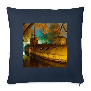 U-Boot FairyTale 2 - Sofakissenbezug 45 x 45 cm - Navy - Vorne