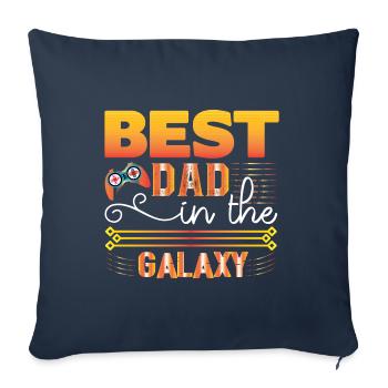 Best Pap Smear In The Galaxy - Sofa pillowcase 17,3'' x 17,3'' (45 x 45 cm) - navy - Front
