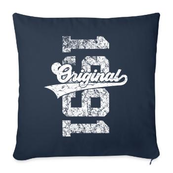 35TH BIRTHDAY ORIGINAL 1991 - Sofa pillowcase 17,3'' x 17,3'' (45 x 45 cm) - navy - Front