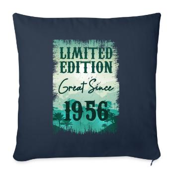 One of a kind since 1956 - Sofa pillowcase 17,3'' x 17,3'' (45 x 45 cm) - navy - Front