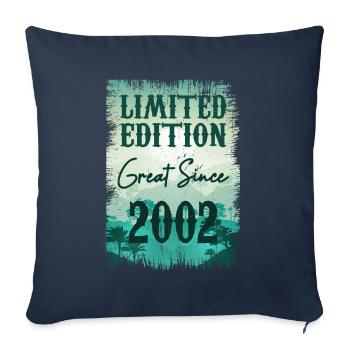 Unique En Son Genre Depuis 2002 - Housse de coussin décorative 45 x 45 cm - bleu marine - Devant