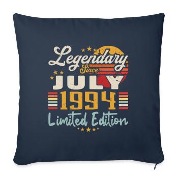 July 1994 Anniversary - Limited Edition | 1994 - Sofa pillowcase 17,3'' x 17,3'' (45 x 45 cm) - navy - Front