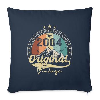 Original Vintage 2004 Limited Edition 2004 - Sofa pillowcase 17,3'' x 17,3'' (45 x 45 cm) - navy - Front