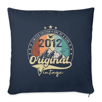 Original Vintage 2012 Limited Edition 2012 - Sofa pillowcase 17,3'' x 17,3'' (45 x 45 cm) - navy - Front