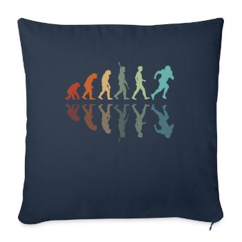 Rugby Development - Sofa pillowcase 17,3'' x 17,3'' (45 x 45 cm) - navy - Front