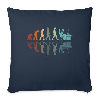 Gamer Development - Sofa pillowcase 17,3'' x 17,3'' (45 x 45 cm) - navy - Front