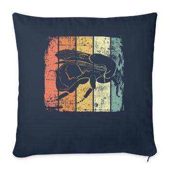 Hummel Protection de l’environnement - Housse de coussin décorative 45 x 45 cm - bleu marine - Devant