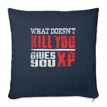 Gaming - Housse de coussin décorative 45 x 45 cm - bleu marine - Devant
