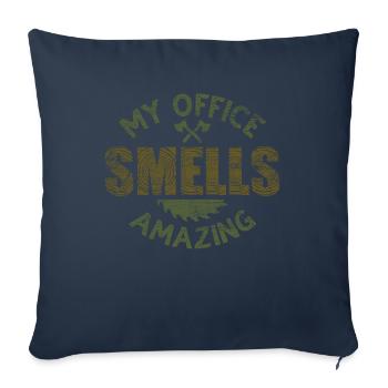 lumberjack - Sofa pillowcase 17,3'' x 17,3'' (45 x 45 cm) - navy - Front