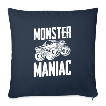 Monstertruck - Sofakissenbezug 45 x 45 cm - Navy - Vorne