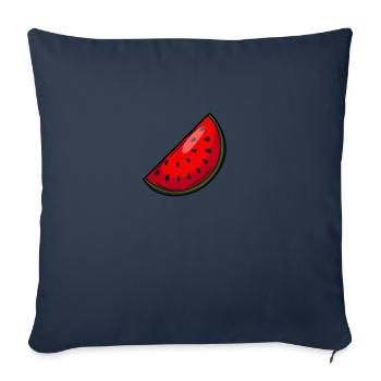 Wassermelone - Sofakissenbezug 45 x 45 cm - Navy - Vorne
