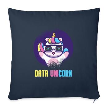 Data Science Analyst Data Scientist - Sofakissenbezug 45 x 45 cm - Navy - Vorne