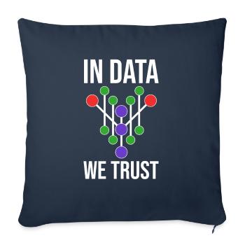Data Science Analyst Data Scientist - Sofakissenbezug 45 x 45 cm - Navy - Vorne