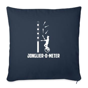 Jonglieren Jongleur - Sofakissenbezug 45 x 45 cm - Navy - Vorne