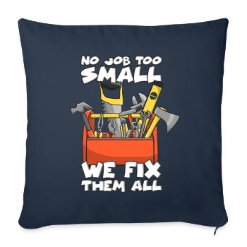 Handwerker - Sofakissenbezug 45 x 45 cm - Navy - Vorne
