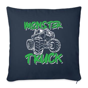 Monstertruck cool - Sofakissenbezug 45 x 45 cm - Navy - Vorne