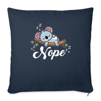 Koala Koalabär - Housse de coussin décorative 45 x 45 cm - bleu marine - Devant