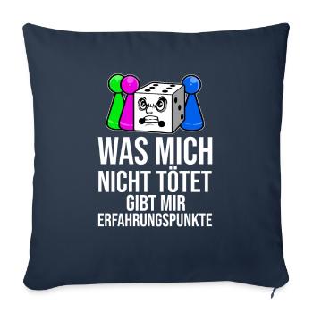 Brettspiel - Sofakissenbezug 45 x 45 cm - Navy - Vorne