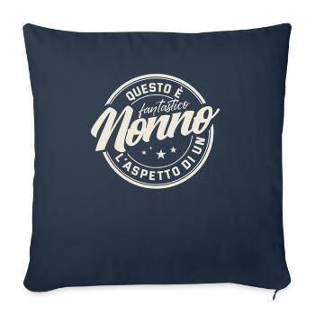 Nonno regalo per la festa del Papà - Sofakissenbezug 45 x 45 cm - Navy - Vorne