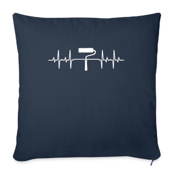 Painter and Varnisher Painter Painter - Sofa pillowcase 17,3'' x 17,3'' (45 x 45 cm) - navy - Front