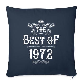1972 best of - Sofa pillowcase 17,3'' x 17,3'' (45 x 45 cm) - navy - Front