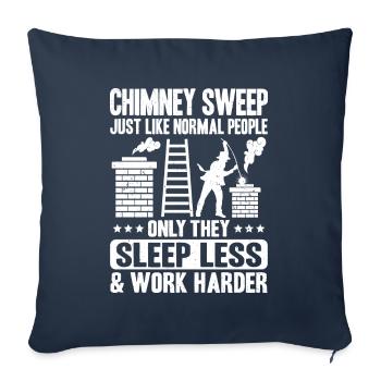 Schornsteinfeger Kaminkehrer Chimney Sweep - Sofa pillowcase 17,3'' x 17,3'' (45 x 45 cm) - navy - Front