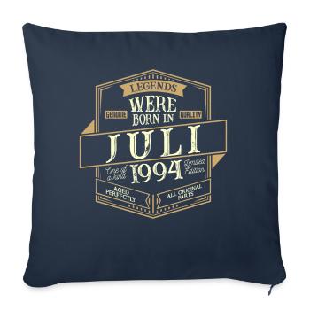 July 1994 Birthday Man - Sofa pillowcase 17,3'' x 17,3'' (45 x 45 cm) - navy - Front