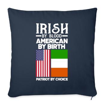 Irish Ireland St.Patrick's Day Gift - Housse de coussin décorative 45 x 45 cm - bleu marine - Devant