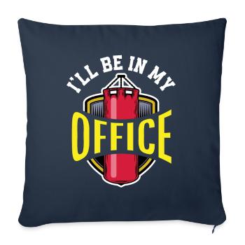 Funny Boxing Boxer Gift - Sofa pillowcase 17,3'' x 17,3'' (45 x 45 cm) - navy - Front