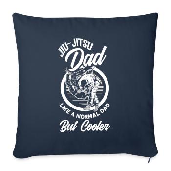 Jiu Jitsu Jiu Jitsu Jiu Jitsu - Sofakissenbezug 45 x 45 cm - Navy - Vorne