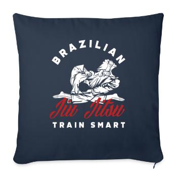 Jiu Jitsu Jiu Jitsu Jiu Jitsu - Sofakissenbezug 45 x 45 cm - Navy - Vorne