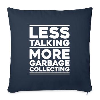 Fachkraft für Kreislauf- und Abfallwirtschaft - Sofakissenbezug 45 x 45 cm - Navy - Vorne