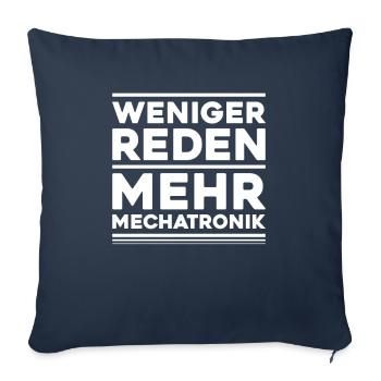 Mechatroniker Mechatronik Mechatronics Engineer - Sofakissenbezug 45 x 45 cm - Navy - Vorne
