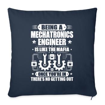 Mechatroniker Mechatronik Mechatronics Engineer - Sofakissenbezug 45 x 45 cm - Navy - Vorne