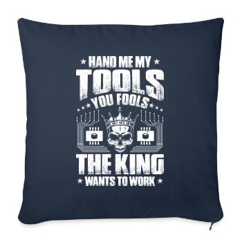 Mechatroniker Mechatronik Mechatronics Engineer - Sofakissenbezug 45 x 45 cm - Navy - Vorne