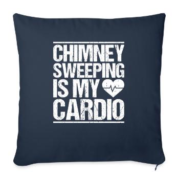 Schornsteinfeger Kaminkehrer Chimney Sweep - Sofa pillowcase 17,3'' x 17,3'' (45 x 45 cm) - navy - Front