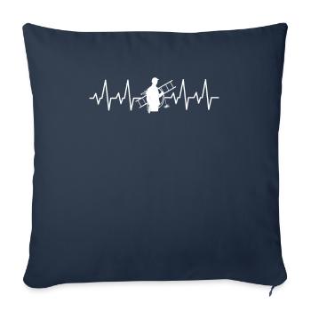Schornsteinfeger Kaminkehrer Chimney Sweep - Sofa pillowcase 17,3'' x 17,3'' (45 x 45 cm) - navy - Front